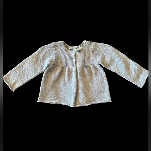 NWT - New Grey Bonpoint Unisex Cardigan - Picture 1 of 7